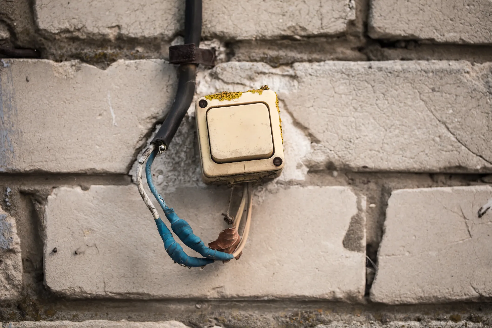 Hazardous electrical wiring